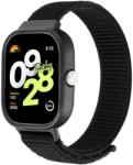 Beline Curea Beline din nailon compatibila cu Xiaomi Redmi Watch 4, Negru (5906849662421)