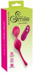 Sweet Smile Bile Vaginale Vibrante Sweet Smile cu Telecomandă - 7 Moduri