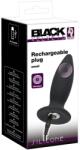 Black Velvets Plug Anal Vibrant Black Velvets Recharge S - 7 Moduri