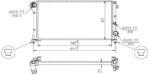 MTR Radiator, racire motor MTR 13054530 (13054530) - fixbox