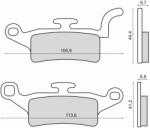 RMS Placute de frana RMS organic (87984)