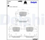 DELPHI set placute frana, frana disc DELPHI LP4051 (LP4051)