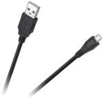 Cabletech Cablu USB Cabletech MicroUSB - USB 0.2m Black (KPO4009-0.2)