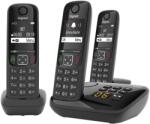 Gigaset Telefon DECT Gigaset AS690A Trio cu Anunturi, Negru, 3 Mobilitati (65039858)