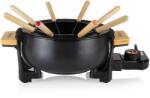 Tristar Set Fondue Tristar FO-1108, 1.5L, pentru 8 persoane, Negru si Bambus (60097581)