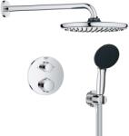 GROHE Sistem de dus incorporabil GROHE Precision 250, crom, 25cm, cu termostat (9381602)