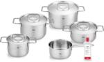 Fissler Set de oale Fissler Pure Collection, 6 piese, inox, inductie, argintiu (94711558)
