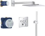 GROHE Sistem de dus GROHE SmartControl 310, crom, 2 tipuri de jet, design ultraflat (1993523)