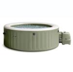 Intex PureSpa Olive Green Bubble 4 személyes masszázsmedence, 196x71cm
