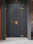 NEW TRENDY Eventa Copper Brushed uși de duș 170 cm înclinabilă cupru periat/sticlă transparentă EXK-8007 (EXK8007)