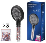 Aquaphor Daisy vízszűrős zuhanyfej (fekete) (AQU950891) - pepita