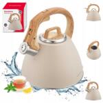 Klausberg Acél Vízforraló Síppal 2, 5L Klausberg KB-7954 (KB-7954)