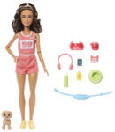 Mattel Barbie feltöltõdés - futó Barbie baba kiegészítõkkel 36805