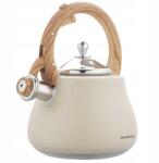 Klausberg Acél Vízforraló Síppal 2, 8L Klausberg KB-7919 (KB-7919)