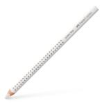 Faber-Castell Színes ceruza Faber-Castell Grip 2001 Jumbo fehér ergonomikus háromszög alakú test, legnagyobb törésállóság (110901)