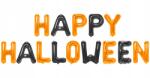 PartyPal Fólia Léggömb Happy Halloween Felirat 14 Db