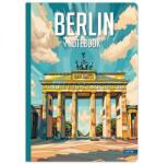 Lastva Városos keményfedeles notesz - A5 96 lapos kockás - BERLIN (FR-8606013565073BERLIN)