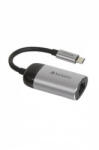 Verbatim Adapter, USB-C/Gigabit Ethernet, VERBATIM, alumínium-fekete (KV49146) - officepantry