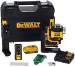DEWALT Nivela laser cu linii 3 x 360°DeWalt DCLE34035D1, fascicul verde, 80/100m, cu acumulator XR 18V/2.0 Ah, cu valiza TSTAK (DCLE34035D1)