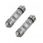LEDSON Becuri tip feston, 36 mm/C5W, 24V (roșu) 9348532 SET 2 (9348532)
