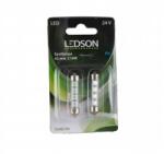 LEDSON Becuri tip feston, 42 mm, 8 LED-uri, 24V - Albastru SET 2 (9348744)