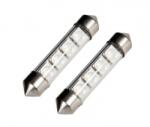 LEDSON Becuri tip Feston, 42 mm, 8 LED-uri, 24V set 2 rosie (9348742)