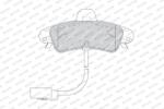 FERODO set placute frana, frana disc FERODO PREMIER FDB1753 (FDB1753)