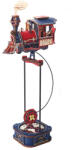 Rokr Puzzle 3D, pendul mecanic, Locomotiva rosie, 223 piese (MCD07)