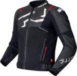 Richa Geacă Moto Bărbați din Piele Perforată RICHA STRADALE EVO · Negru / Alb