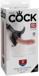 King Cock Strap-On 8" Set cu Ham Reglabil și Dildo Realist Detașabil, 20, 3 cm