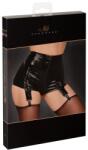 Noir Chiloți cu Jartiere Noir Suspender Negri - Powerwetlook - Negru , XL