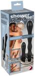 You2Toys Shower Me Deluxe Duș Intim cu Furtun și 2 Capete, Negru/Argintiu