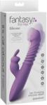 Pipedream FFH Her Thrusting Silicon Rabbit Vibrator Rabbit cu Vibrații și Încălzire Vibrator