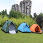 Factory Cort De Camping Igloo Automat De Vară Verde Pentru 4 Persoane 200x200x135cm SJ-0046 (SJ-0046) Cort