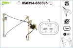 VALEO Mecanism actionare geam VALEO 850395 (850395)