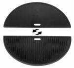 PerfectHome Öntöttvas félhold alakú sütőlap Kamado SE 23, 5" kétoldalas 51cm 54801 (17799)