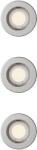 Philips Peridot 3-pack nikkel mennyezetbe építhető lámpa szett (PHI-8721103037114) GU10 3 izzós IP20 (8721103037114)