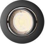 Philips Peridot fekete mennyezetbe építhető lámpa (PHI-8720169392625) GU10 1 izzós IP20 (8720169392625)