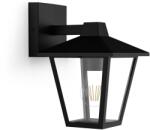Philips Kinno fekete kültéri falikar (PHI-8720169351370) E27 1 izzós IP44 (8720169351370)