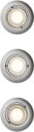 Philips Peridot 3-pack nikkel mennyezetbe építhető lámpa szett (PHI-8721103036995) GU10 3 izzós IP20 (8721103036995)