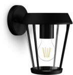 Philips Sunera fekete kültéri falikar (PHI-8720169351455) E27 1 izzós IP44 (8720169351455)