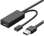 UGREEN USB 3.0 hosszabbító kábel, 10 m (fekete)