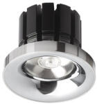 Rendl light studio SHARM PLUS süllyesztett lámpa króm 230V LED 10W 24° 3000K (R13232)