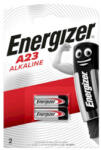Energizer Alkáli elem 23A | 12 V DC | 50 mAh | 2 - Buborékfólia | A23 | Ezüst / Fekete (EN-629564)