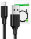 UGREEN micro USB kábel, QC 3.0, 2.4A, 1.5m (fekete)