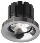 Rendl light studio SHARM PLUS süllyesztett lámpa fekete króm 230V LED 10W 24° 3000K (R13234)