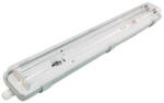 Asalite Prémium IP65 Por-és Páramentes Armatúra 2x60cm T8 LED Csőre Előkészítve (2x9W fénycső nem tartozék) (ASA1618761242)