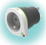 Q2 power Q2POWER 1.200220 utazóadapter, France to Australia, indulási ország: FR, célország: AUS/CHI