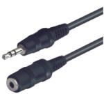 USE Home A 54-5 audiókábel, 3, 5mm sztereó dugó, 3, 5mm sztereó aljzat, 5m (A 54-5)