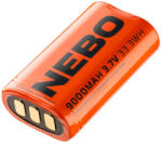 NEBO NEB-BAT-0006-G akkumulátor, 9000 mAh, 3, 7 V, Li-ion (NEB-BAT-0006-G) - kontaktor